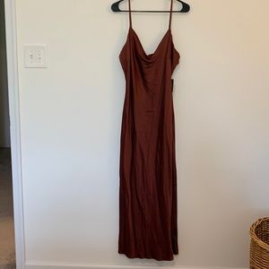 Express satin dress